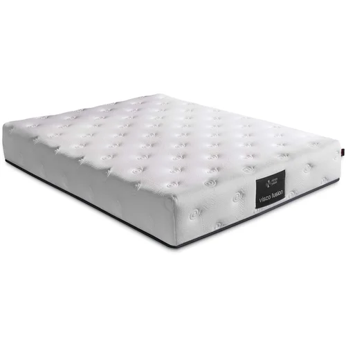 Hanah home Visco Fusion 180x200 cm Double Size Memory Foam and Pocket Spring Luxury Soft Mattress ležišče, (20974076)