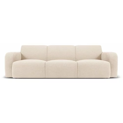 Micadoni Home Bež sofa od bouclé tkanine 235 cm Molino –