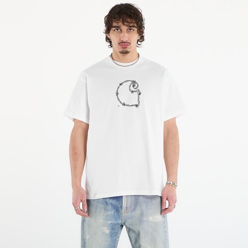 Carhartt WIP Majice S/S Barbwire C T-Shirt UNISEX White XS Cene