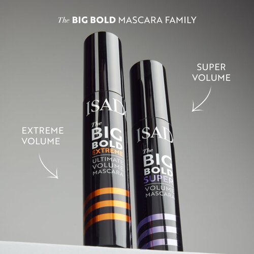 IsaDora Big Bold Extreme Ultimate Volume Mascara maskara za ekstremni volumen in intenzivno črno barvo odtenek 15 Extreme Black 14 ml Slike