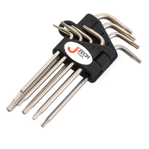 Jetech 8-deln. Torx varn. nastav. TT-kĺ&uacute;č T5-T20 z otvorom, (5000099367) Cene
