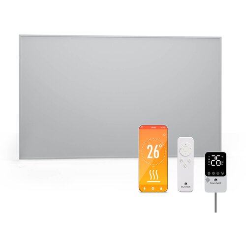 Blumfeldt RadiantSmart IR Heater | Infrardeči grelec | Zunanji termostat | 600 W | Energetsko učinkovit Slike