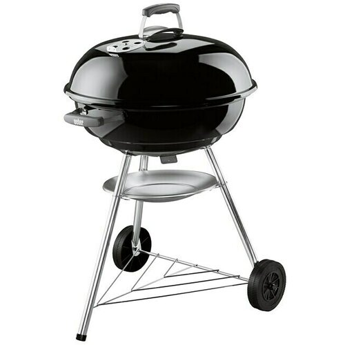 Weber Okrugli roštilj s poklopcem Compact Kettle (Crne boje, Dimenzija rešetke za pečenje: Ø 57 cm) Cijene