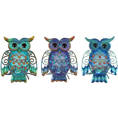 Signes Grimalt Kipci in figurice Owl Adorno 3 Enote Modra Cene