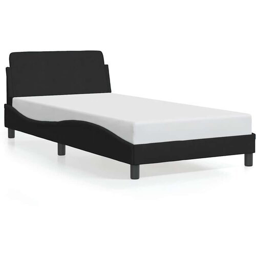  Okvir za krevet Dover crni 100x200 cm bar&amp;scaron;unasti Slike