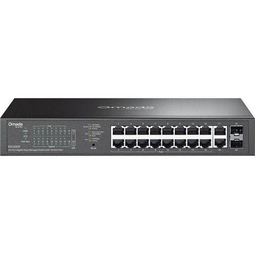 Tp-link ES220GP(UN) Omada 20-Port Gigabit Easy upravljivi Switch sa16-Port PoE+ Cene