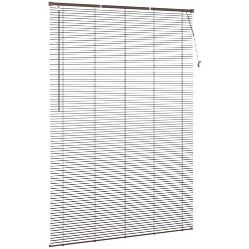  Venecijanska roleta Tamno smeđa s uzorkom 213 x 160 cm PVC Slike