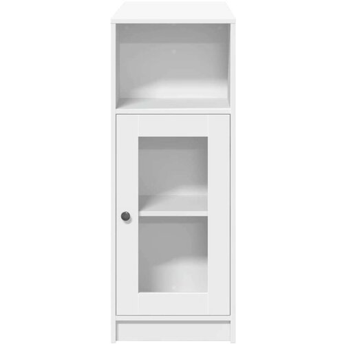 VidaXL Barski stol s držačima bijeli 101x40x103,5 cm drveni Slike