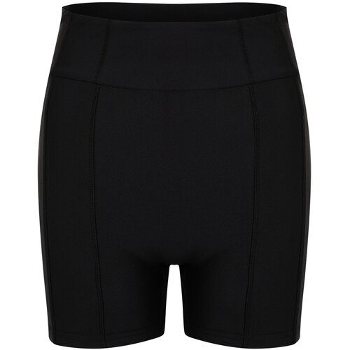 Trendyol Black Recovery Stitching Detailed Knitted Sports Shorts Leggings Cene