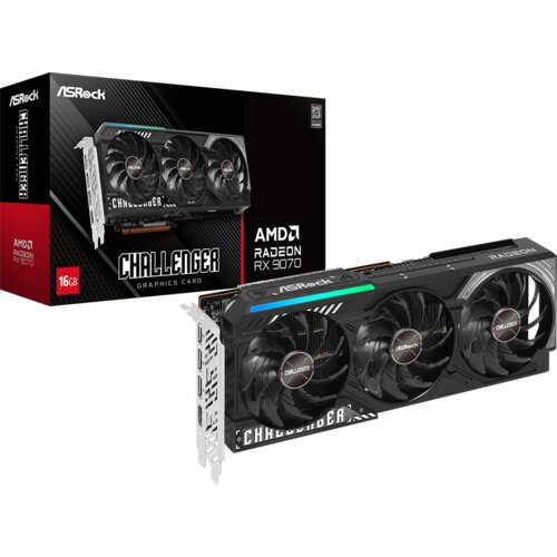 AsRock GRAFIČKA KARTA AMD Radeon RX 9070 Challenger 16GB GDDR6 256bit (RX9070 CL 16G) Cene