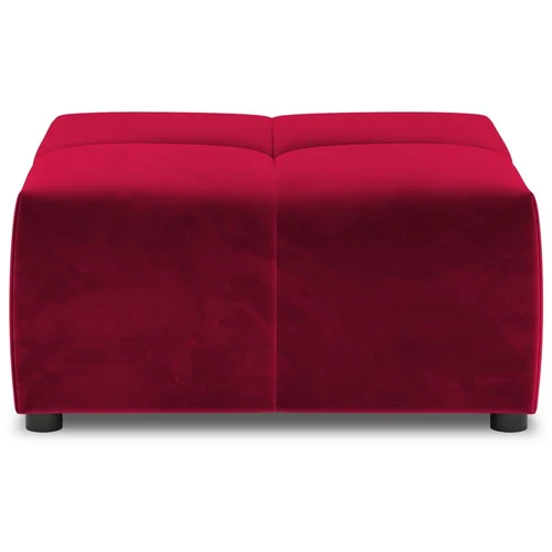 Cosmopolitan Design Crveni baršunasti sofa modul Rome Velvet -