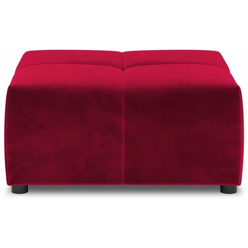 Cosmopolitan Design Crveni baršunasti sofa modul Rome Velvet -