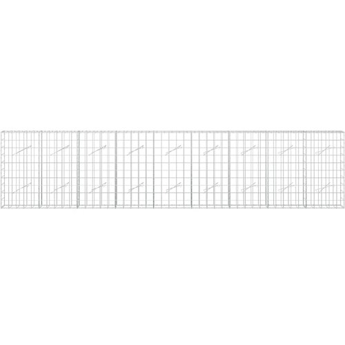 Gabion s žicom debljine 5 mm i mrežom 10x10 cm 450x10x100 cm - 10 cm 100 cm 450 cm Slike