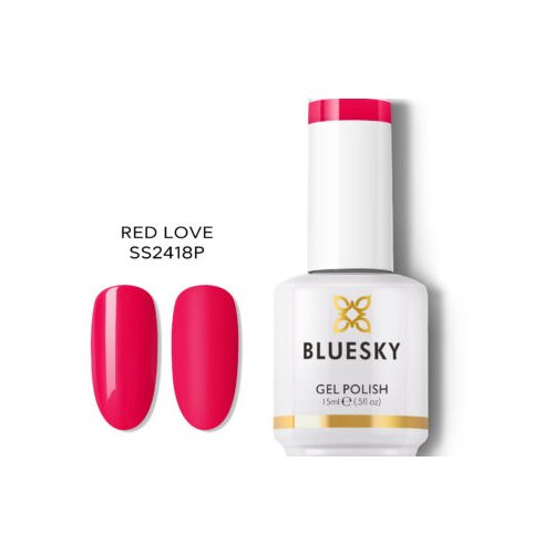  BLUESKY TRAJNI LAK RED LOVE 15ML Slike