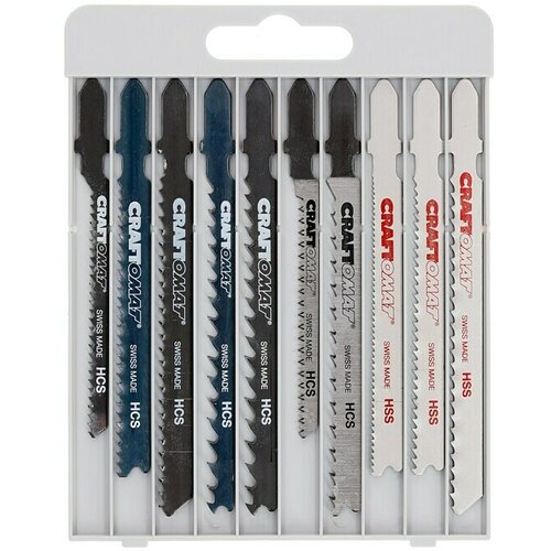 CRAFTOMAT Set listova za pilu (T-zavr&amp;scaron;etak, 10 -dij.) Slike