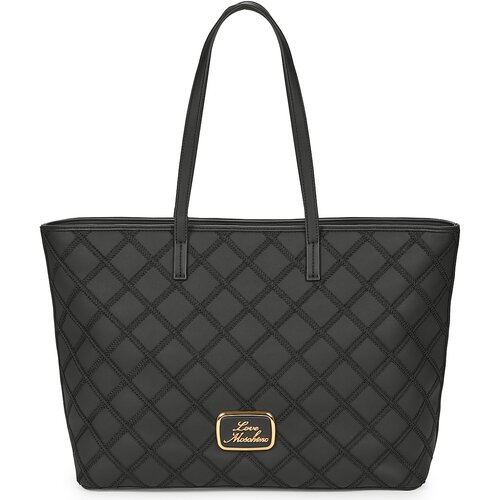 Love Moschino Nakupovalne torbe LADY LACE TOTE JC4307PP0 Črna Slike