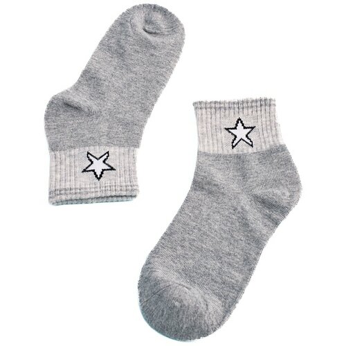 TRENDI children's socks gray with asterisk Slike