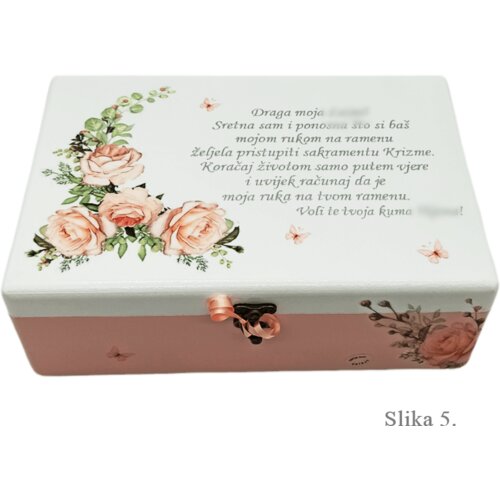  Unikatne kutije za sv. Krizmu &ndash; Posebna uspomena od kume i kuma! - 5. 20x30x10cm - 18036 Cijene
