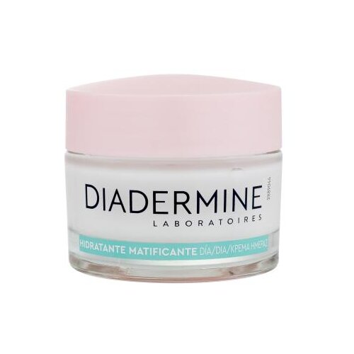 Diadermine pH7 Hydrating Mattifying Day Cream dnevna krema za obraz za me&scaron;ano kožo 50 ml za ženske Cene