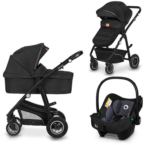 Lionelo dječja kolica Bianka 3u1, Black Onyx Cijene