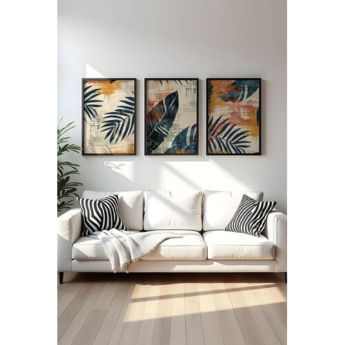 Wallity Dekorativna slika Huhu468S, 50x70cm, 3 dijela Cene