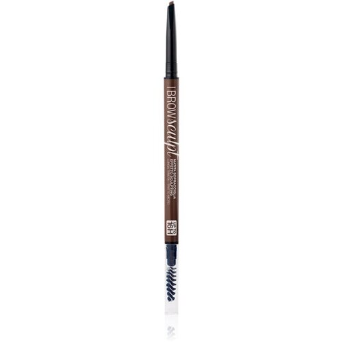 Bellaoggi I Brow Sculpt Eyebrows Pencil natančni svinčnik za obrvi s krtačko odtenek Dark Brown 1 g Slike