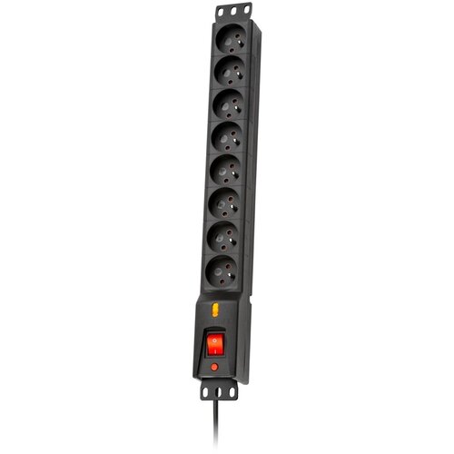 LESTAR LXARM 810 G-A K.:CZ 1,5M 19PDU Black 8 AC outlet(s) 230 V 1.5 m Cene