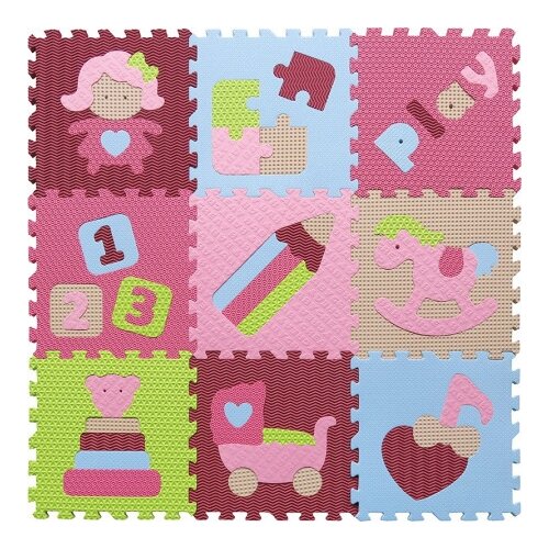 Baby Great Podne puzzle Premijum klase "Ćerke-majke" (pink) ( 9607 ) Cene