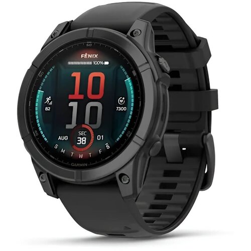 Garmin Fenix E 47 mm Slate grey steel Black Pametni sat Cene