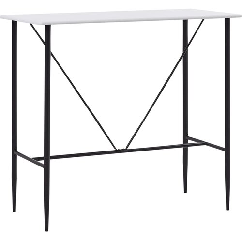  Barski stol bijeli 120 x 60 x 110 cm MDF Cijene