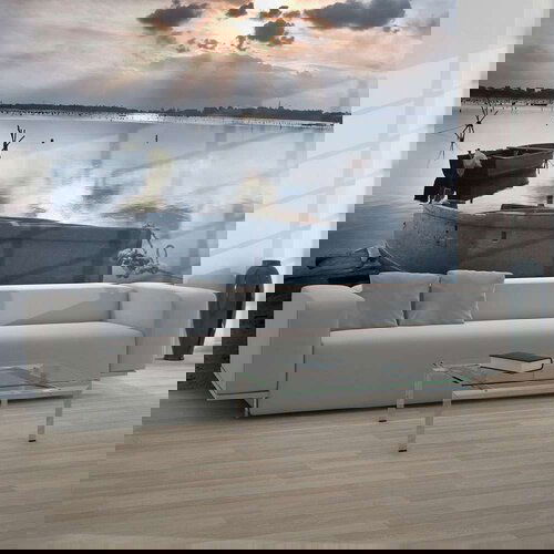  Tapeta - Little port boats 200x154 Cene