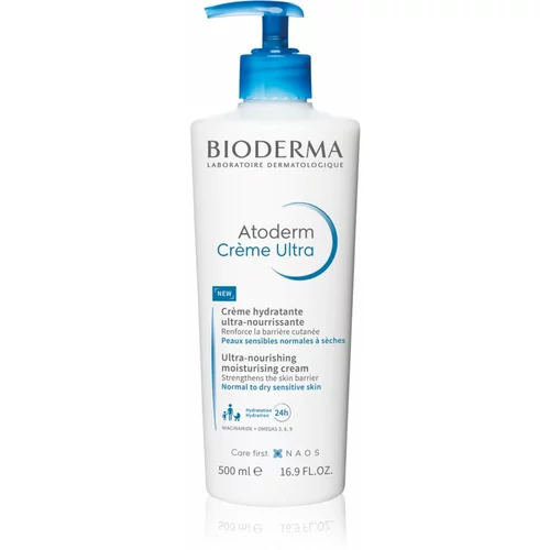 Bioderma Atoderm Ultra-Nourishing Cream umirujuća i njegujuća krema za atopičnu kožu 500 ml unisex