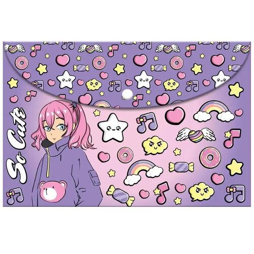 Luna Must BFF mapa s patentom, A4 formata Slike