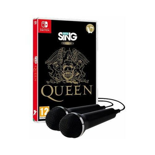 Ravenscourt Lets Sing Queen sa dva mikrofona igra za Nintendo Switch Slike