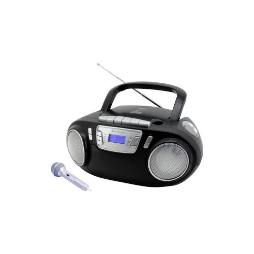 Soundmaster SCD5800SW N/A ukw, USB, kaseta, radio snimač uklj. mikrofon crna Cijene