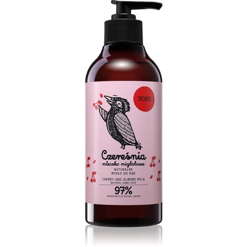 Yope Cherry &amp;amp; Almond Milk prirodni sapun za ruke 500 ml Slike