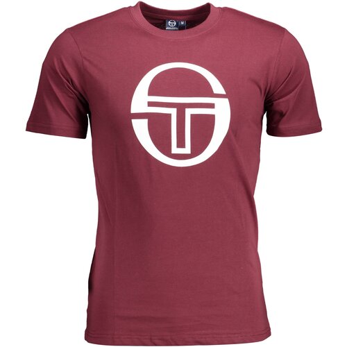 Sergio Tacchini MEN&#39;S SHORT SLEEVE T-SHIRT PURPLE Cene