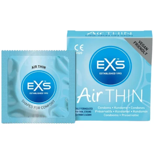EXS Air Thin - kondom iz lateksa (3db)