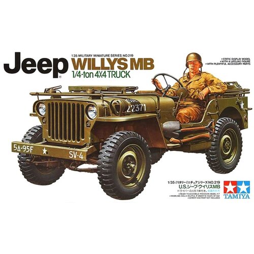 Tamiya Jeep Willys MB 1/4-tone 4x4 vozilo, (21287338) Slike