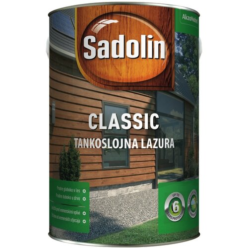 Sadolin premaz za les classic 5 l , &amp;scaron;t. 57 svetli hrast Slike