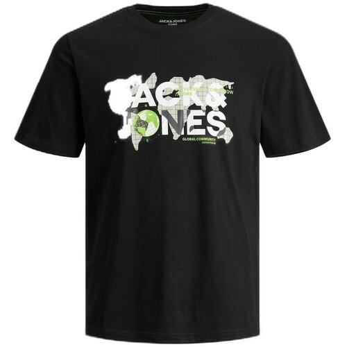 Jack &amp;amp; Jones Majice s kratkimi rokavi - Črna Slike