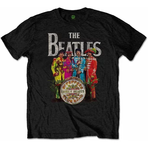 The Beatles majica Unisex Sgt Pepper (Retail Pack) 2XL Črna