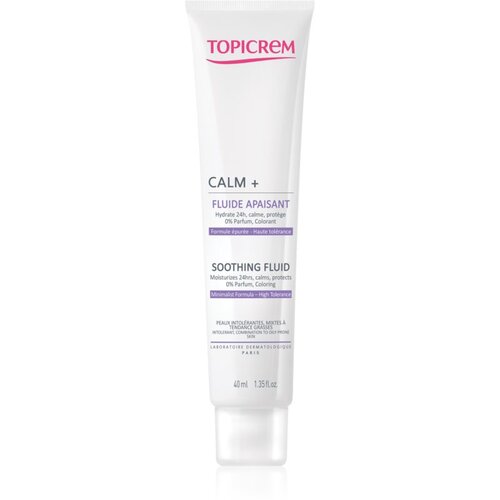 Topicrem Calm+ Soothing Fluid dnevna krema za obraz za mešano kožo 40 ml za ženske Cene