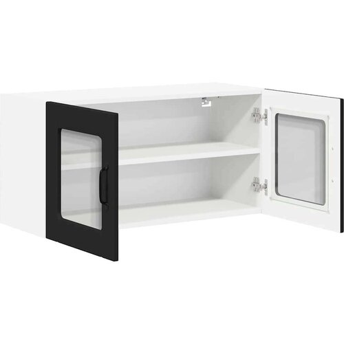 VidaXL Zidni kuhinjski ormarić Crna 80 x 31 x 40 cm Konstruirano drvo Slike