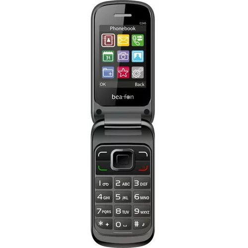 BEA-FON preklopni telefon C245 - črn
