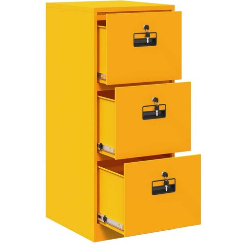 Kabinet za datoteke s ladicama Žuta 44 x 50 x 106.5 cm Slike