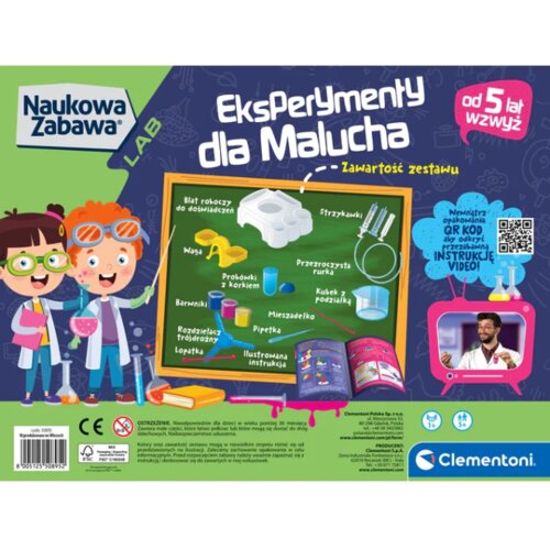SCIENCE &amp;amp; PLAY Experiments for Little Scientists Clementoni 50895 Slike