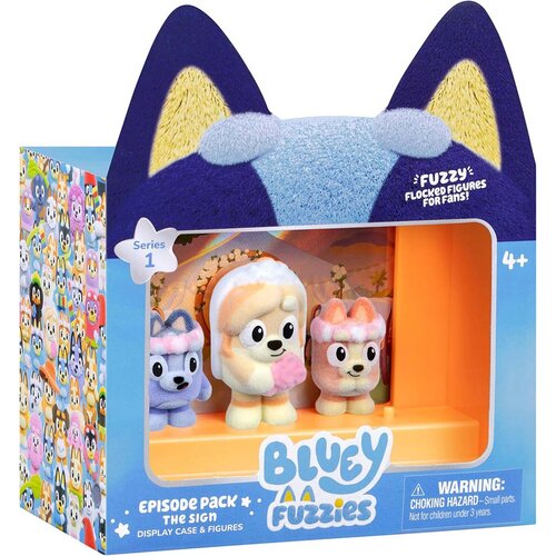MOOSE ENTERPRISE Bluey Fuzzies epizoda 3-delni komplet - Znak Cene