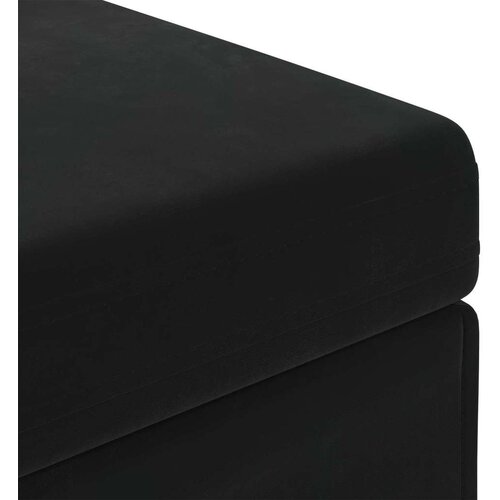  Stolica Crna 81 x 41 x 40 cm Svileni i Fino Radeći Drvo - Crna 80 cm Bar&amp;scaron;un Slike