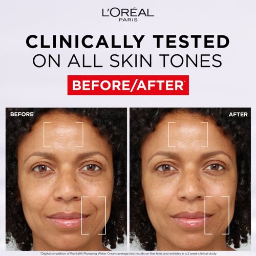 L&amp;acute;Or&amp;eacute;al Paris Revitalift Filler HA Plumping Water-Cream dnevna krema za lice 50 ml za žene Slike